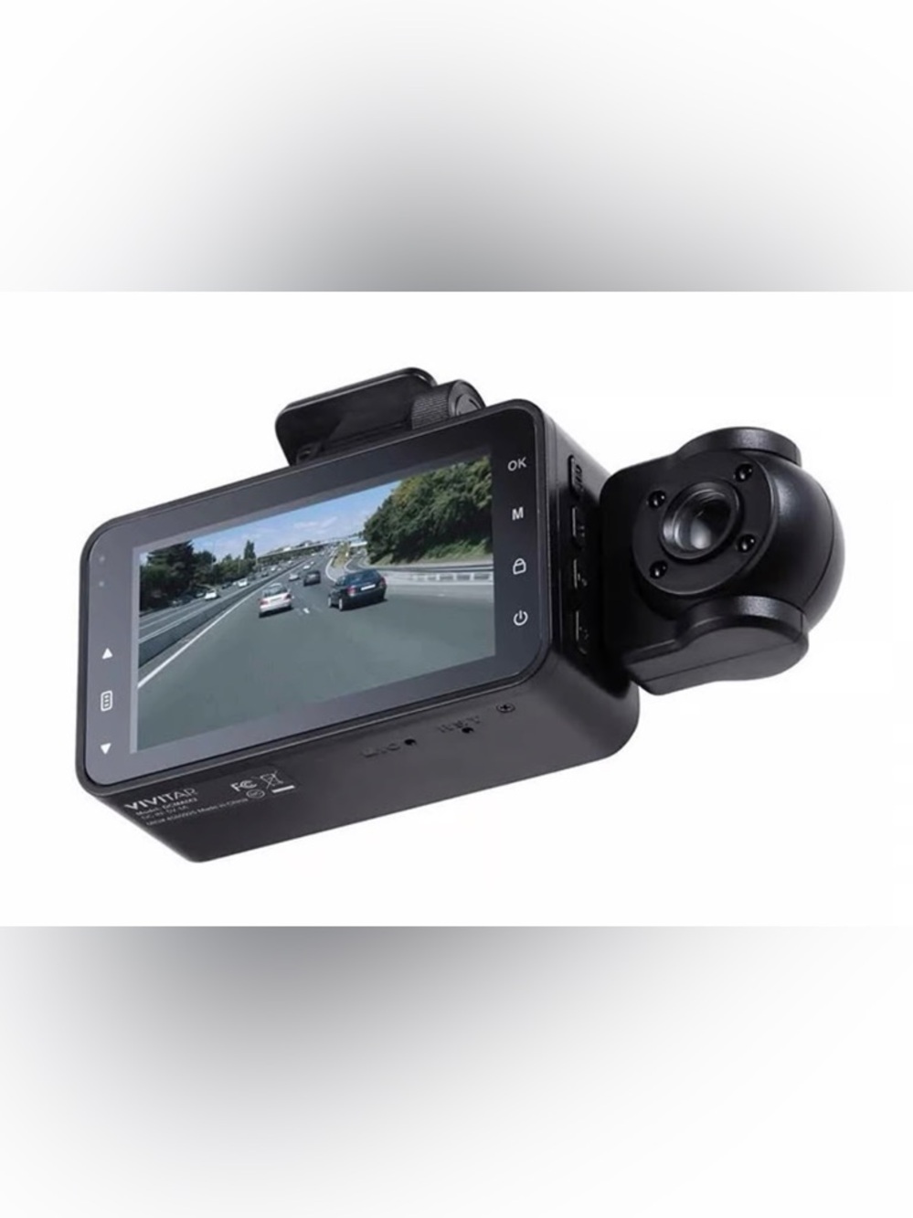 Vivitar DashSense Duo 4K Smart DashCam - Black - Picture 4 of 6